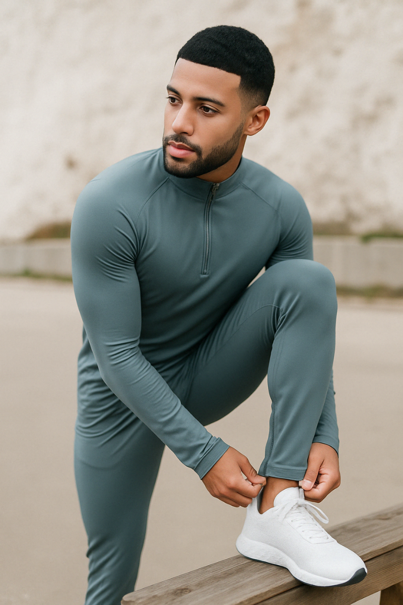 SHARP ACTIVE HALF-ZIP