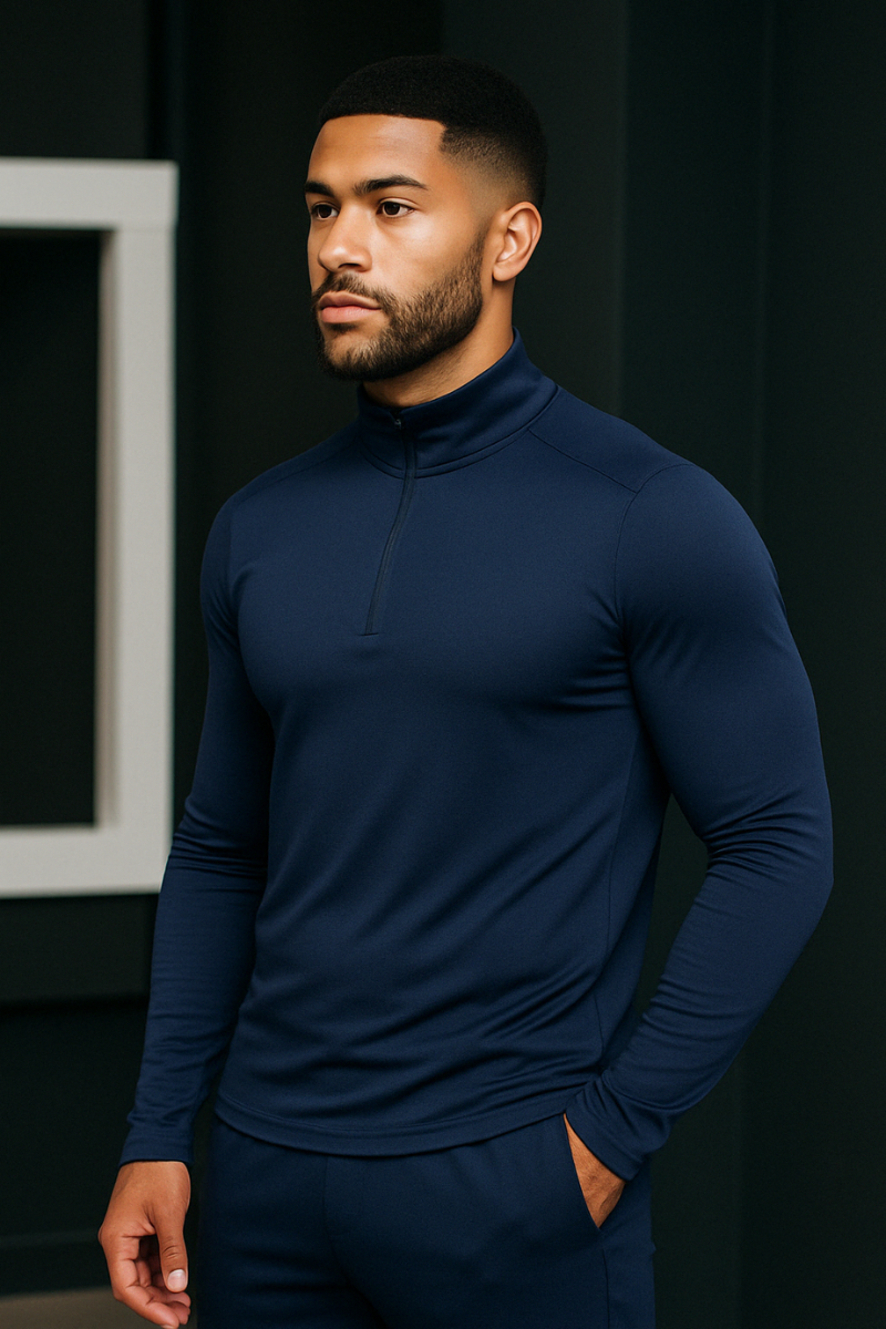 SHARP ACTIVE HALF-ZIP