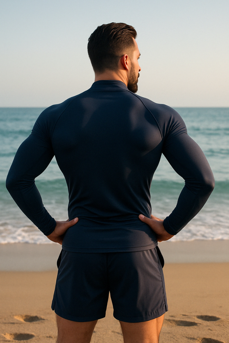 SHARP ACTIVE HALF-ZIP