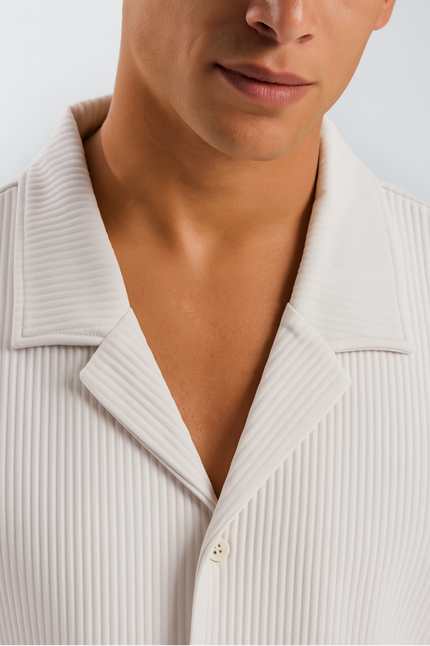 PLEATED SHIRT