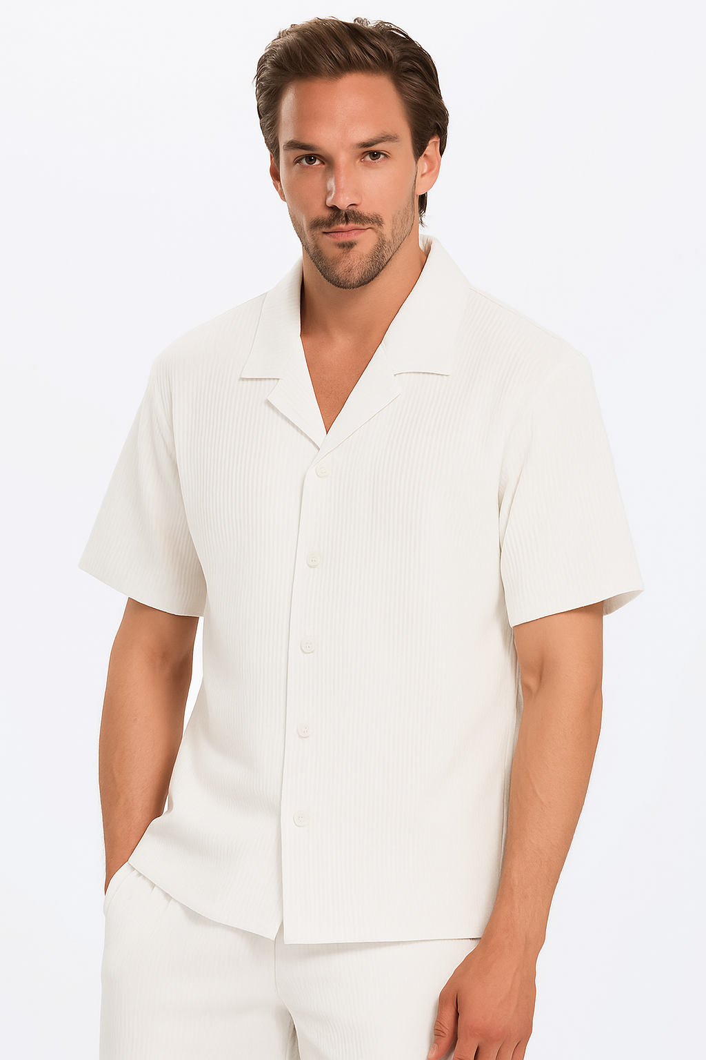 PLEATED SHIRT