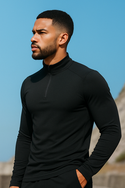 SHARP ACTIVE HALF-ZIP