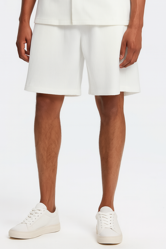 PLEATED SHORTS